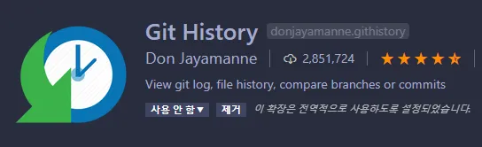 git history